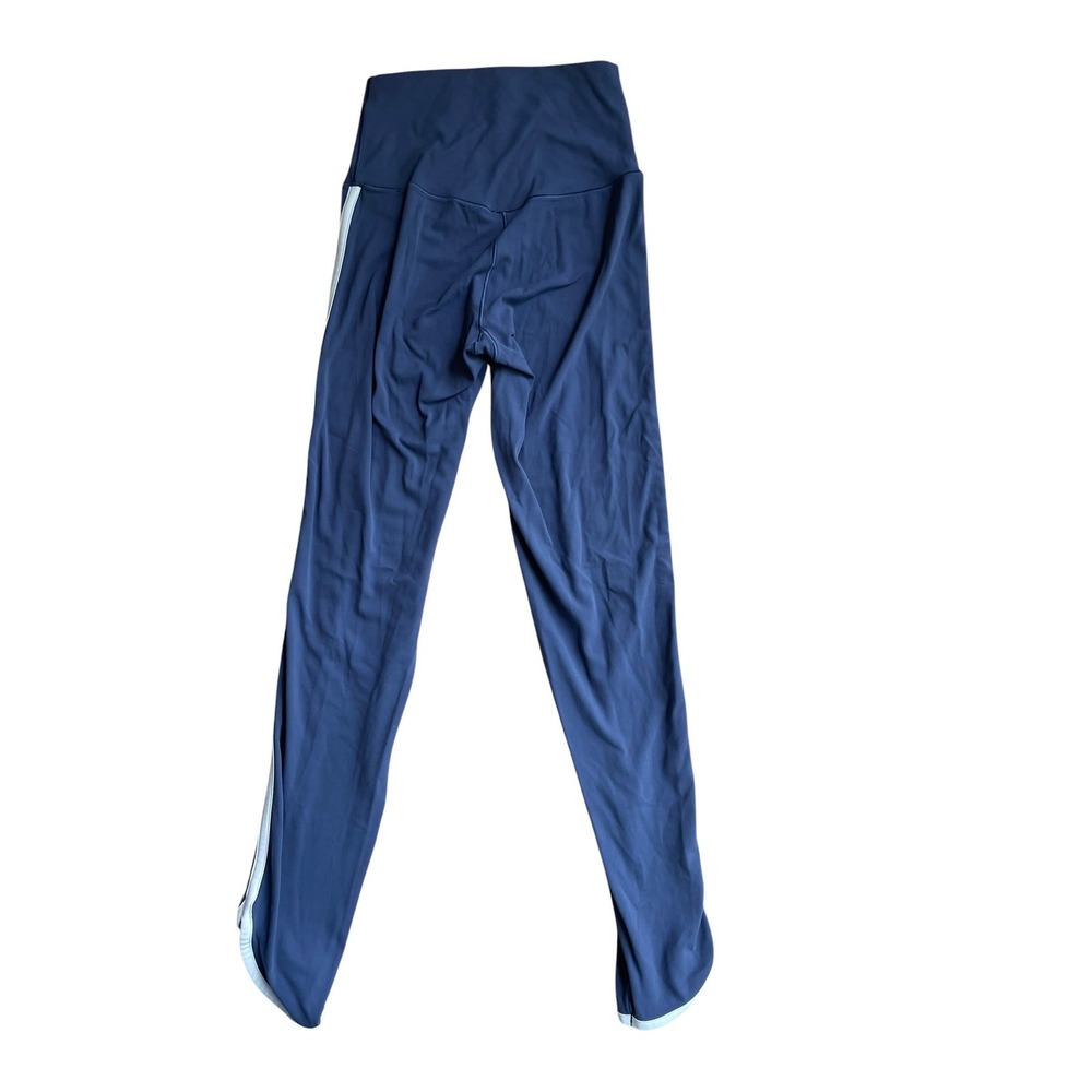 Aerie Offline Real Me Xtra High Rise 7/8 Leggings Blue Side Stripe XS/TP - Picture 2 of 6